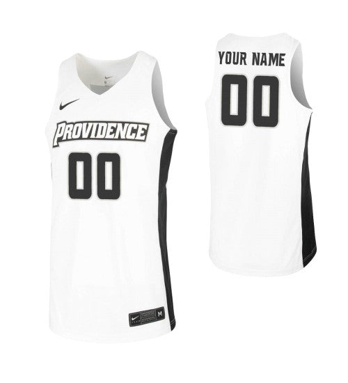 Providence Friars Custom Jersey White | Stitched Jersey RTJS 7367