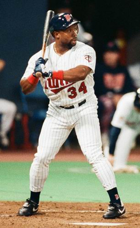 Minnesota Twins 1990s Name Number MLB jersey front view