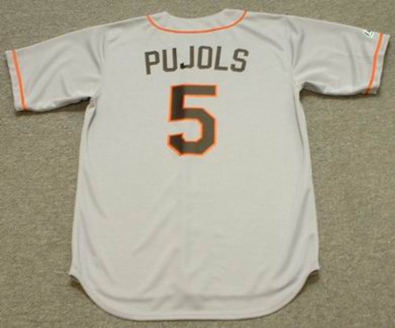 Albert Pujols St Louis Browns 1950S Throwback Baseball Jersey jersey front view