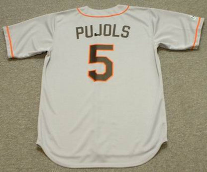 Albert Pujols St Louis Browns 1950S Throwback Baseball Jersey jersey front view