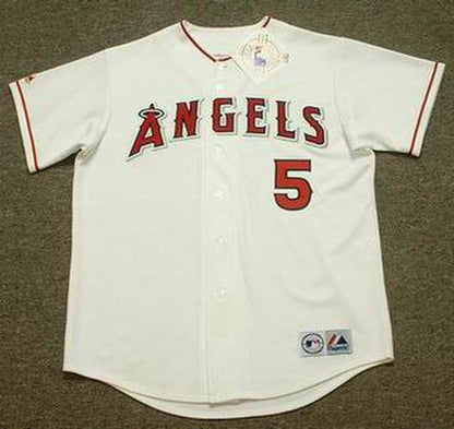Los Angeles Angels Albert Pujols MLB jersey front view