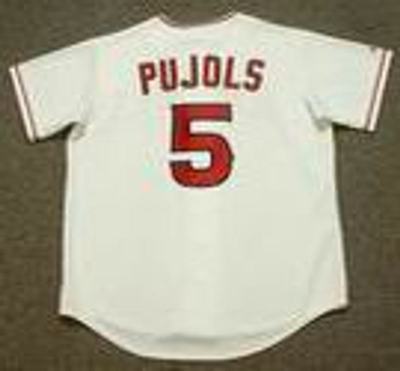 Los Angeles Angels Albert Pujols MLB jersey front view