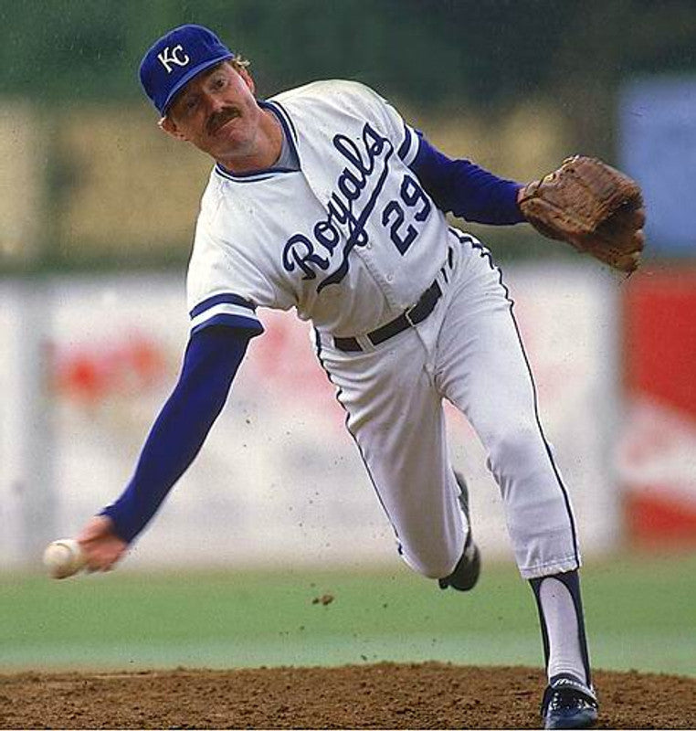 Kansas City Royals Dan Quisenberry MLB jersey front view