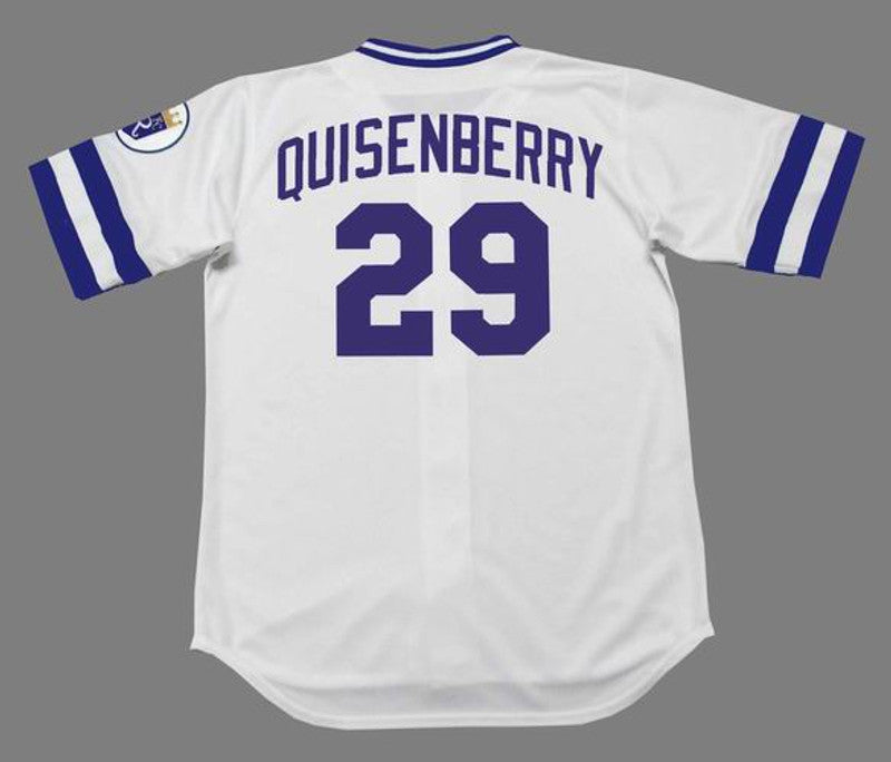 Kansas City Royals Dan Quisenberry MLB jersey front view