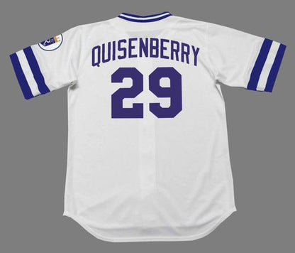 Kansas City Royals Dan Quisenberry MLB jersey front view