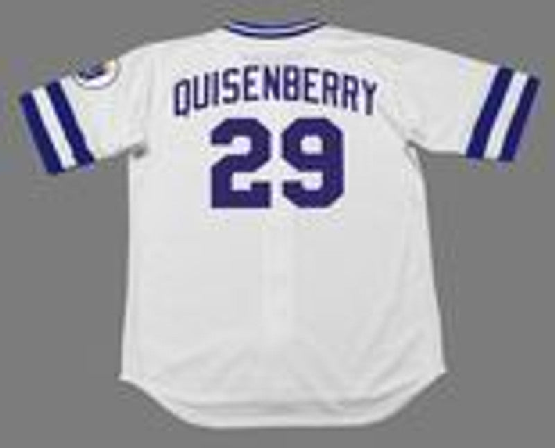 Kansas City Royals Dan Quisenberry MLB jersey front view