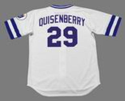 Kansas City Royals Dan Quisenberry MLB jersey front view