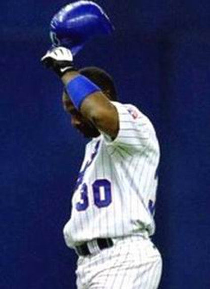 Montreal Expos Tim Raines MLB jersey front view