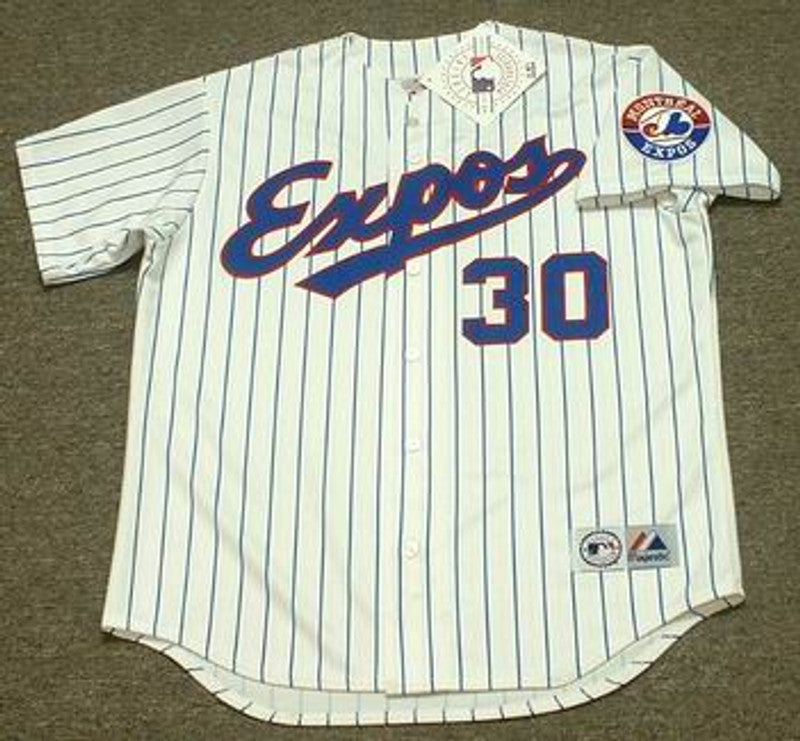 Montreal Expos Cliff Floyd MLB jersey front view