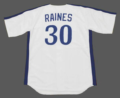 Montreal Expos Tim Raines Cooperstown MLB jersey front view
