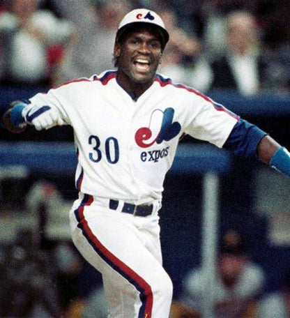 Montreal Expos Tim Raines Cooperstown MLB jersey front view