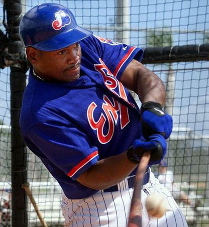 Montreal Expos Tim Raines MLB jersey front view