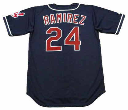 Cleveland Indians Manny Ramirez MLB jersey front view