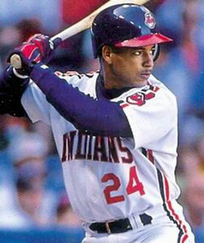 Cleveland Indians Manny Ramirez MLB jersey front view