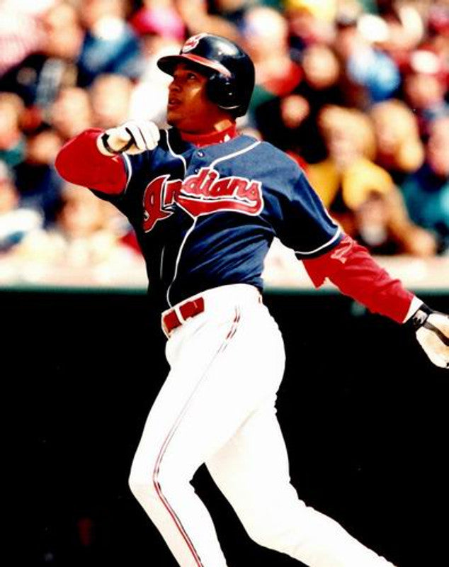 Cleveland Indians Manny Ramirez MLB jersey front view