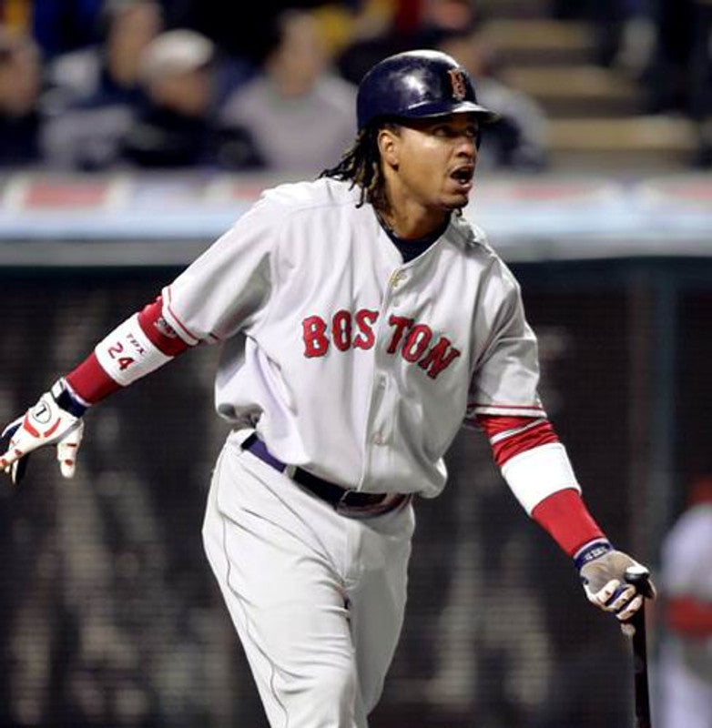 Boston Red Sox Manny Ramirez MLB jersey front view
