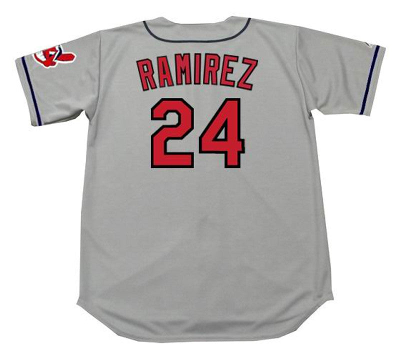 Cleveland Indians Manny Ramirez MLB jersey front view