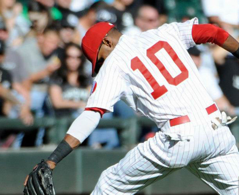 Chicago White Sox Alexei Ramirez 1970s MLB jersey front view