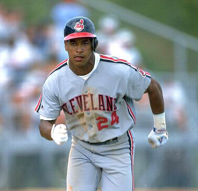 Cleveland Indians Manny Ramirez MLB jersey front view