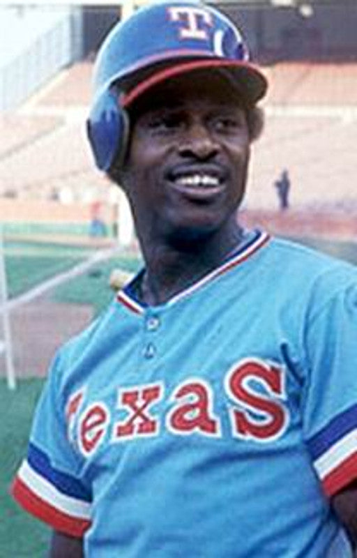 Texas Rangers Lenny Randle 1970s Cooperstown MLB jersey front view