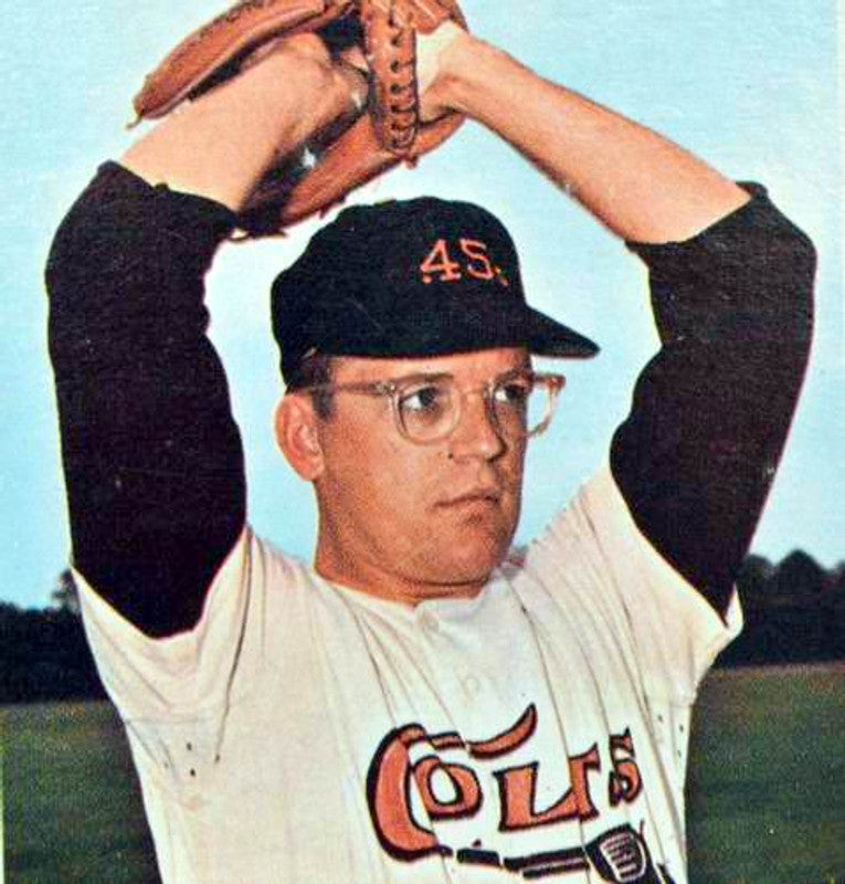 Claude Raymond Houston Colt 45S 1964 Cooperstown Home Baseball Stitched Jersey jersey front view