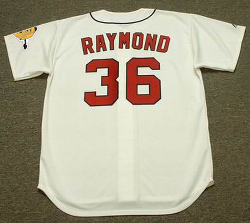 Atlanta Braves Claude Raymond Cooperstown MLB jersey front view