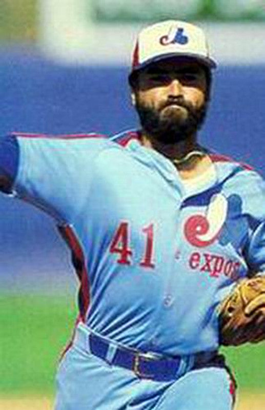 Montreal Expos Jeff Reardon Cooperstown MLB jersey front view