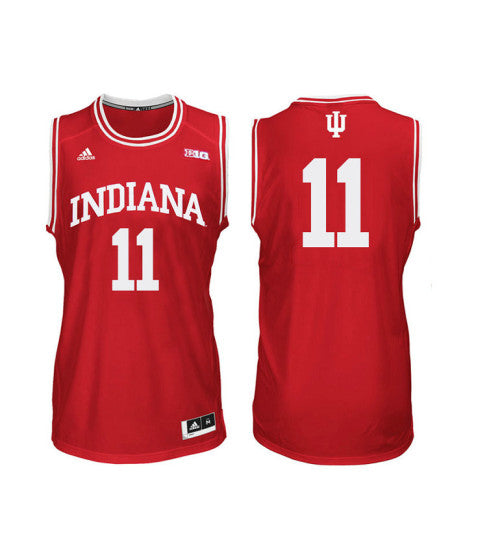 Indiana Hoosiers 11 Devonte Green College Basketball Jersey Red stitched retro jersey