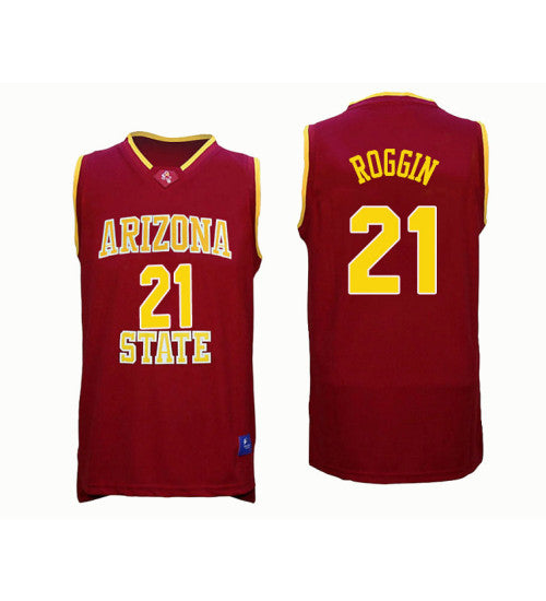 Arizona State Sun Devils 21 Jack Roggin College Basketball Jersey Red | Stitched Jersey RTJS 5708