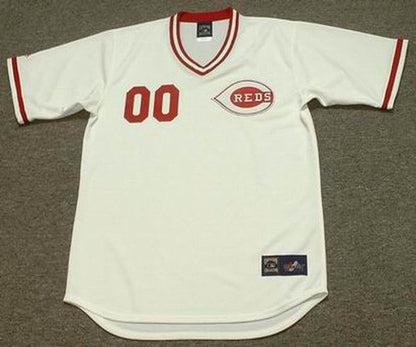 Cincinnati Reds 1970s Cooperstown Name Number MLB jersey front view