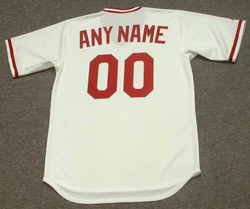 Cincinnati Reds 1970s Cooperstown Name Number MLB jersey front view