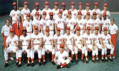 Cincinnati Reds 1970s Cooperstown MLB jersey front view