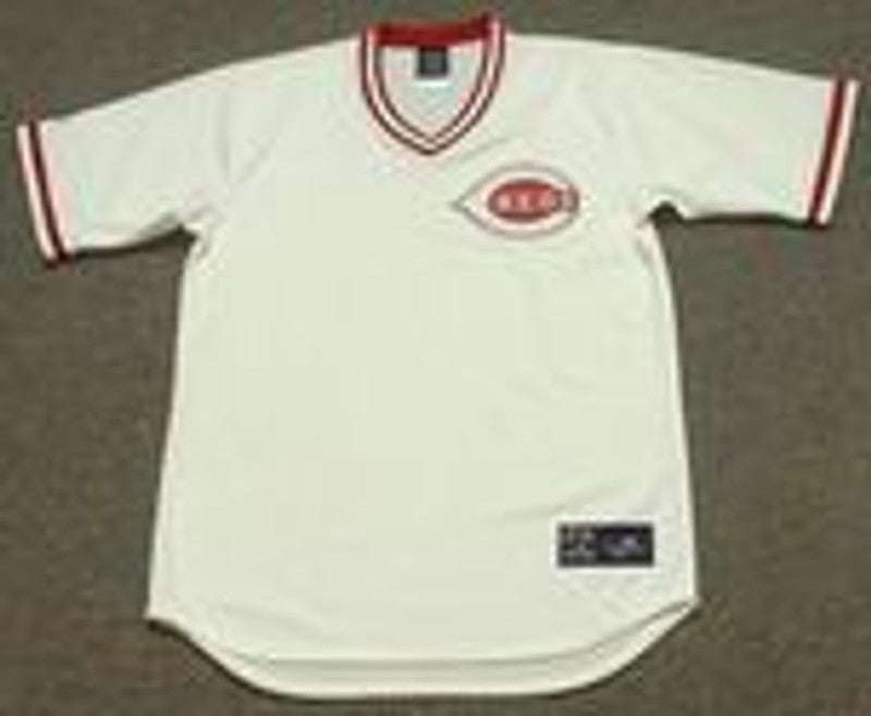 Cincinnati Reds 1970s Cooperstown MLB jersey front view