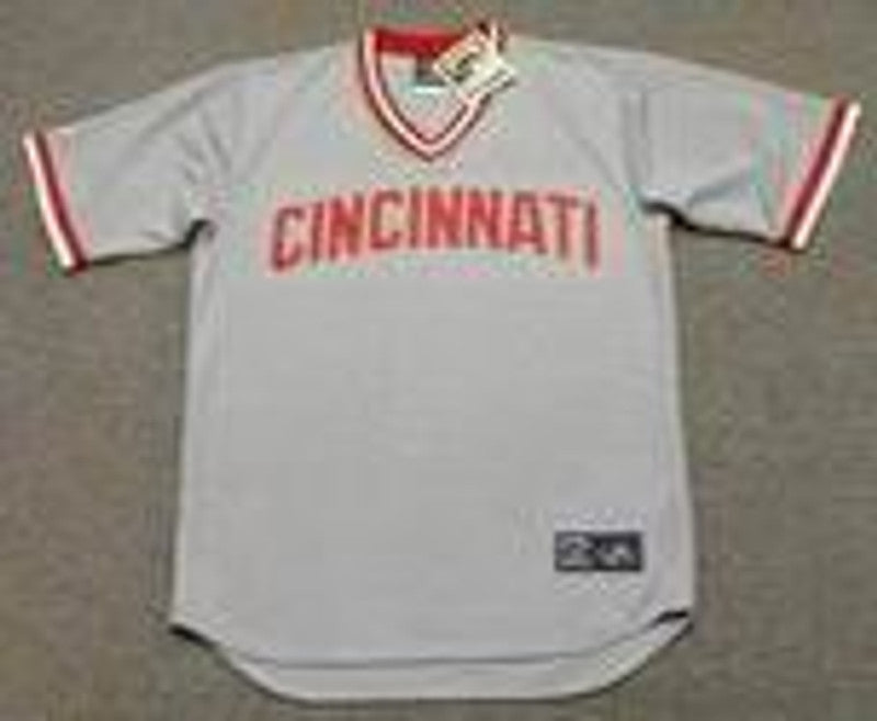 Cincinnati Reds 1970s Cooperstown MLB jersey front view