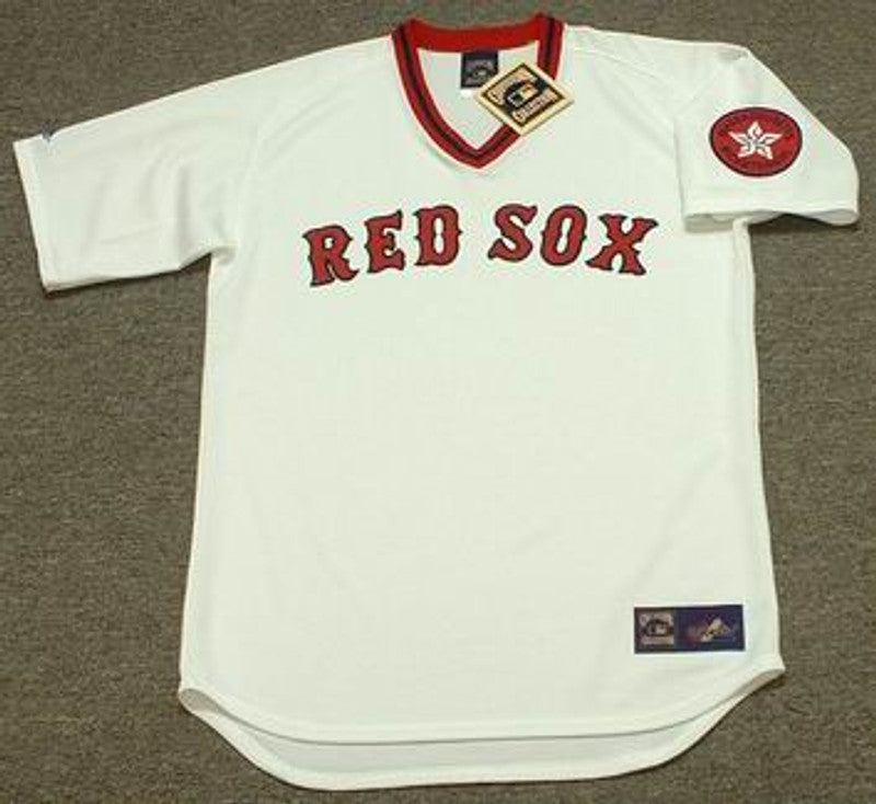 Boston Red Sox Dennis Eckersley 1970s Cooperstown MLB jersey front view