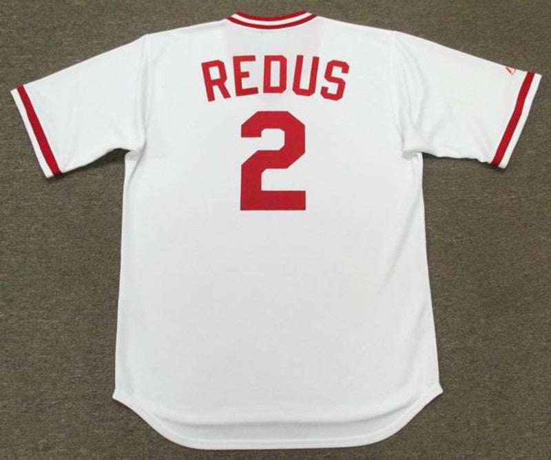 Cincinnati Reds Gary Redus Cooperstown MLB jersey front view