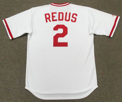 Cincinnati Reds Gary Redus Cooperstown MLB jersey front view