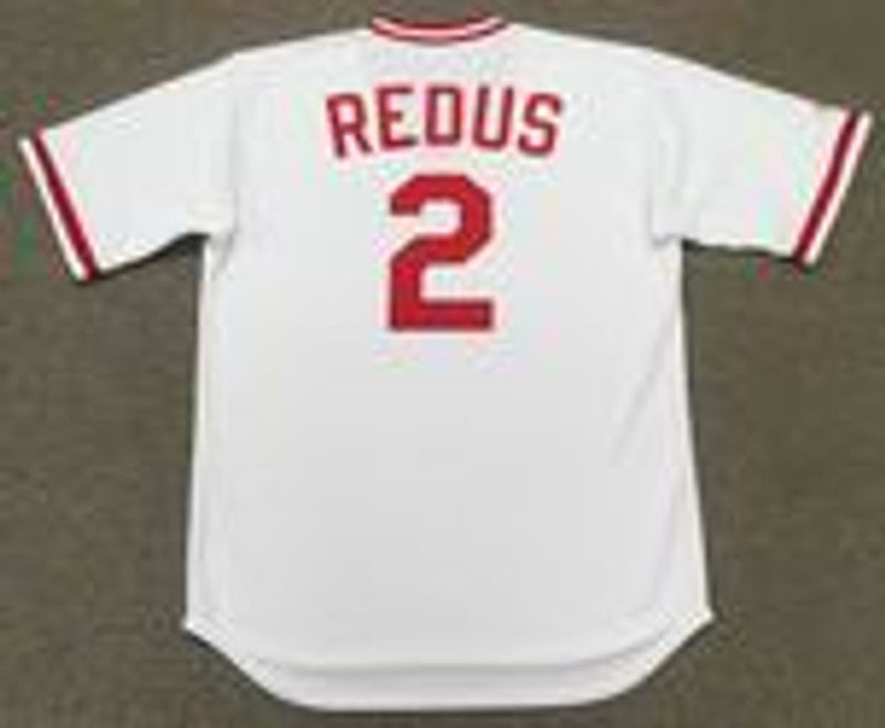 Cincinnati Reds Gary Redus Cooperstown MLB jersey front view