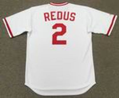Cincinnati Reds Gary Redus Cooperstown MLB jersey front view