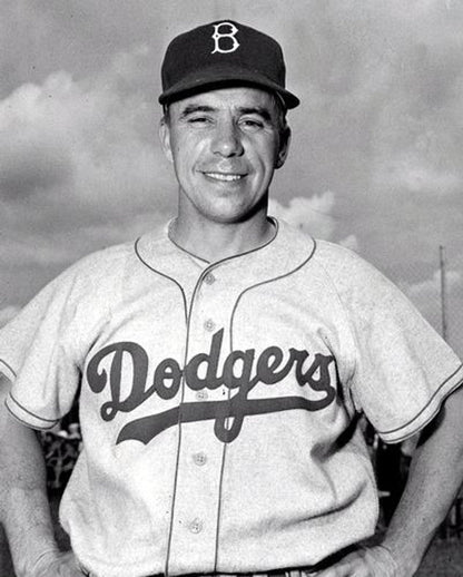 Pee Wee Reese Brooklyn Dodgers 1955 Cooperstown Away Baseball Stitched Jersey jersey front view