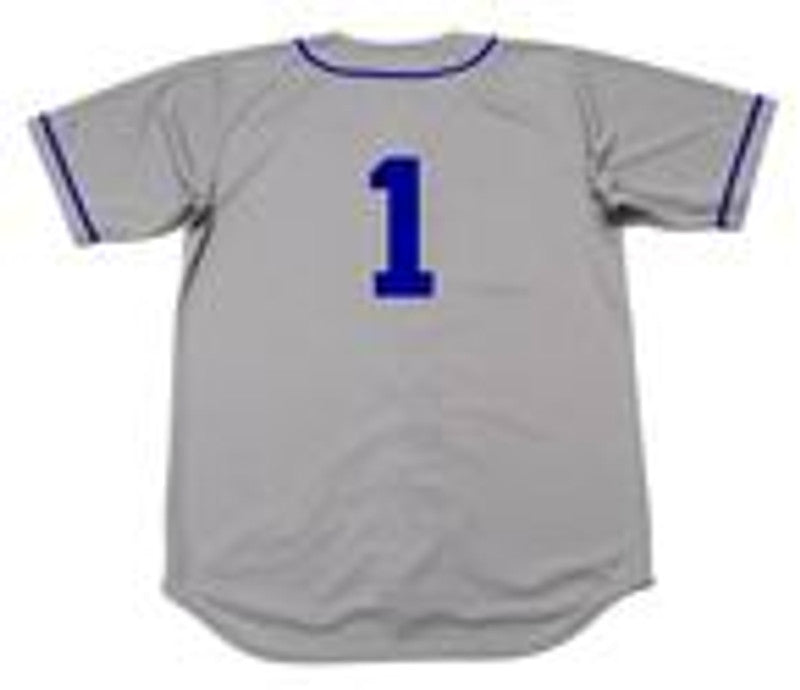 Pee Wee Reese Brooklyn Dodgers 1955 Cooperstown Away Baseball Stitched Jersey jersey front view