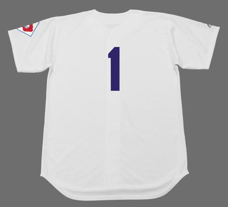 Pee Wee Reese Brooklyn Dodgers 1951 Cooperstown Home Baseball Stitched Jersey jersey front view