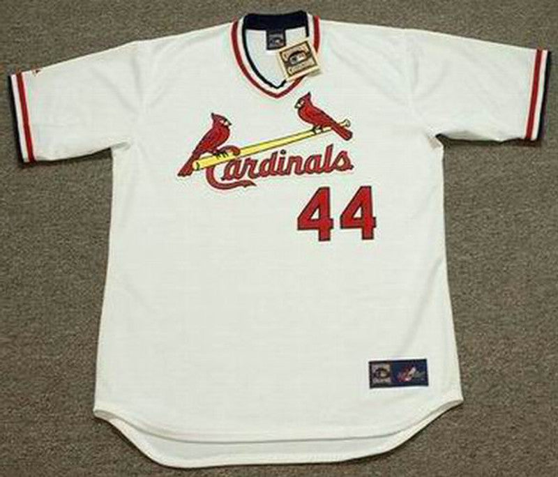 Ken Reitz St Louis Cardinals 1975 Cooperstown Home Baseball Stitched Jersey jersey front view