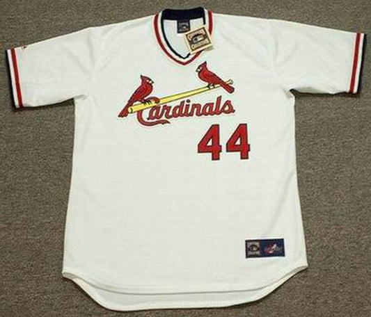 Ken Reitz St Louis Cardinals 1975 Cooperstown Home Baseball Stitched Jersey jersey front view