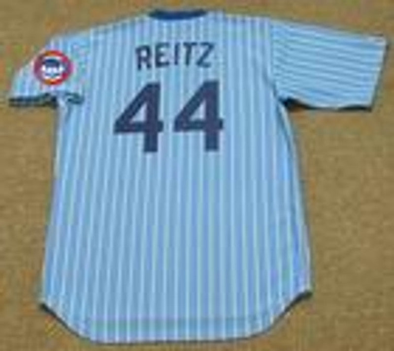 Chicago Cubs Ken Reitz Cooperstown MLB jersey front view