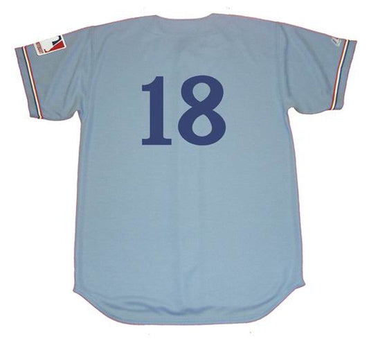 Montreal Expos Steve Renko Cooperstown MLB jersey front view