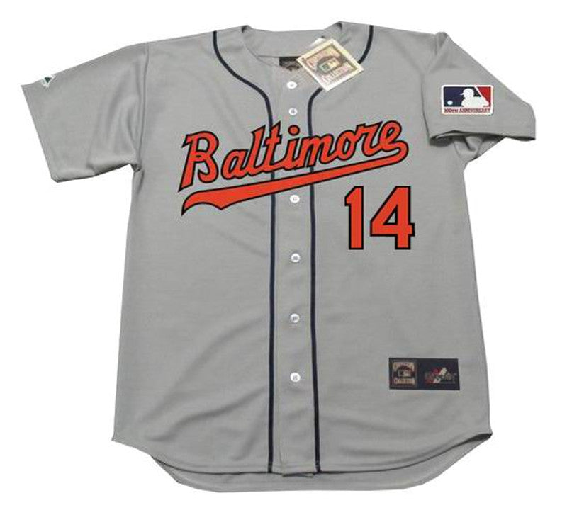 Baltimore Orioles Merv Rettenmund Cooperstown MLB jersey front view