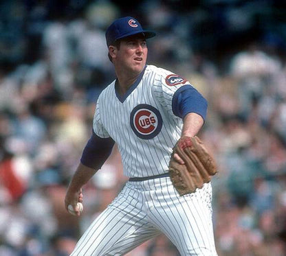 Chicago Cubs Rick Reuschel Cooperstown MLB jersey front view