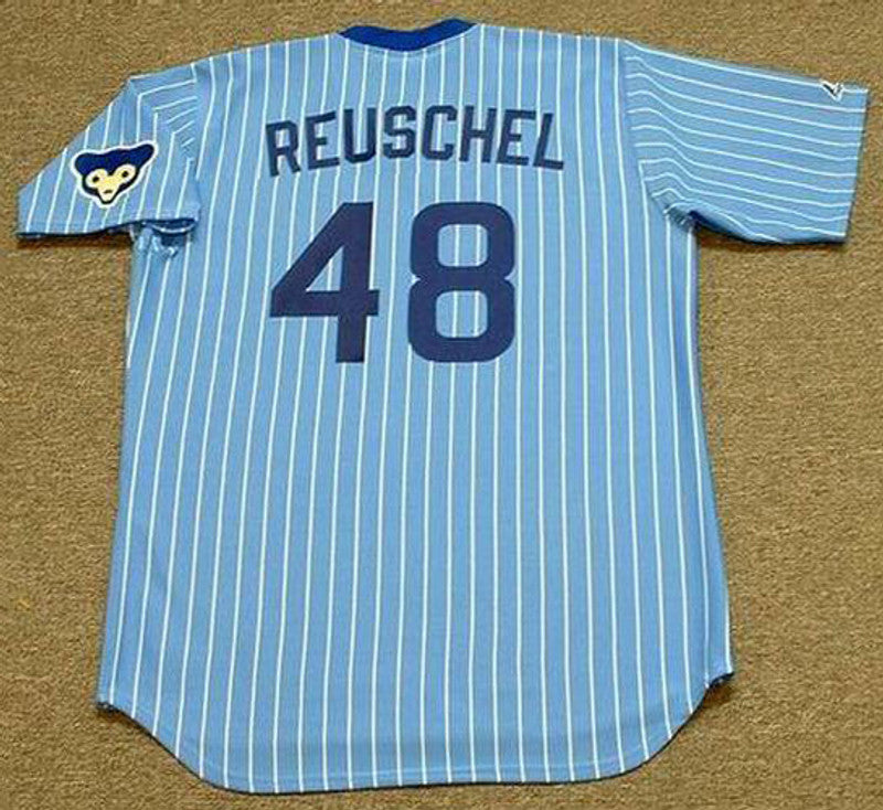 Chicago Cubs Rick Reuschel MLB jersey front view