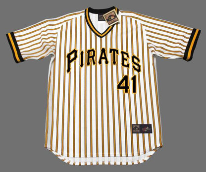 Pittsburgh Pirates Jerry Reuss Cooperstown MLB jersey front view
